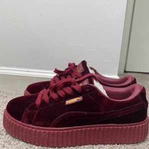 Rihanna Velvet Puma Fenty creepers